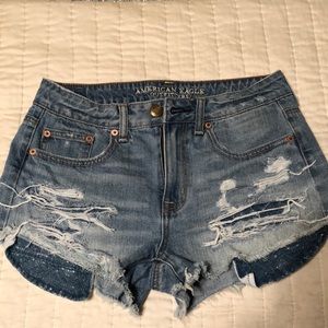American Eagle cut off shorts